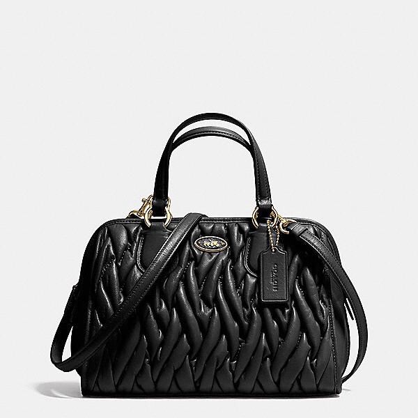 COACH MINI nolita satchel in gathered leather STYLE NO. 34370